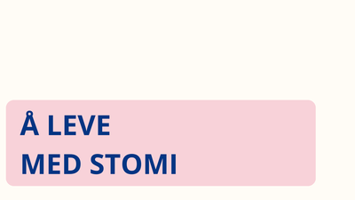 Å LEVE  MED STOMIOG RESERVOARMED STOMINETTSIDEROG ØKONOMIOG LANGE VENTETIDEROG TANNBEHANDLING