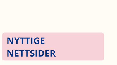 NYTTIGE NETTSIDEROG ØKONOMIOG LANGE VENTETIDEROG TANNBEHANDLING
