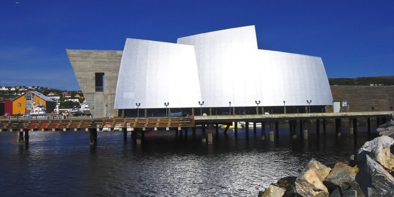 Norveg - kystmuseet i Rørvik, senter for kystkultur og kystnæring. Foto: Shutterstock.